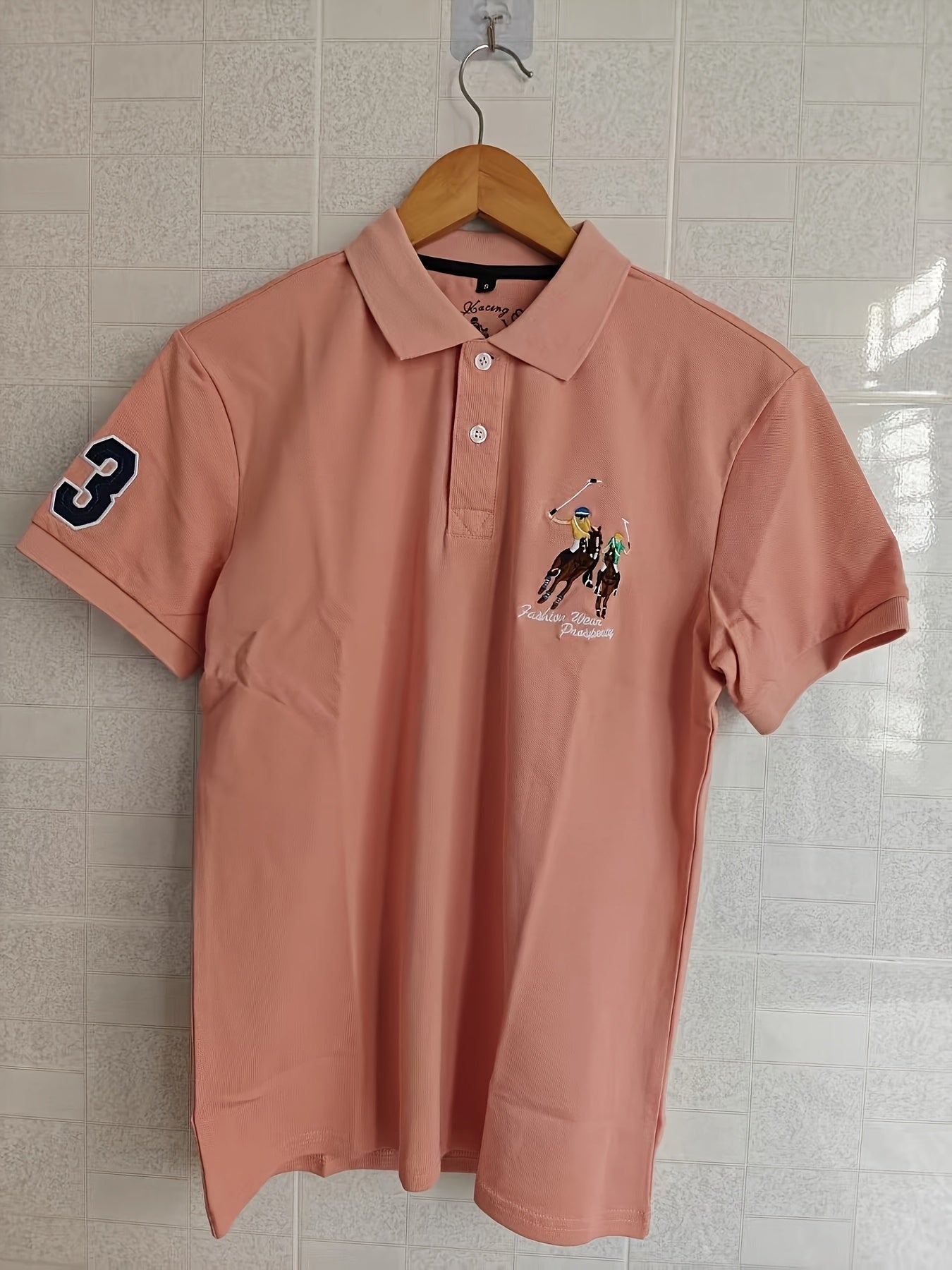 Men'S 95% Polo Shirt - ayq
