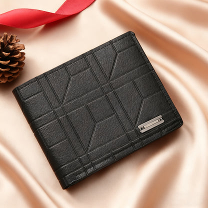 2pcs of Men'S Wallets + Men'S Belt, Stylish And Casual Business Elegant Versatile Men'S Wallet, Suitable for Daily Use, a Gift for Fathers on Christmas And Valentine'S Day, a Must-Have for Trendy Men, No Gift Box Included