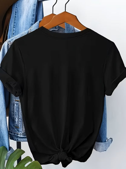 Women's Oversized Cotton T-Shirt Casual Loose Fit Short Sleeve
