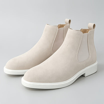 Men's Casual Chukka Boots High Top Non-Slip Rubber Sole