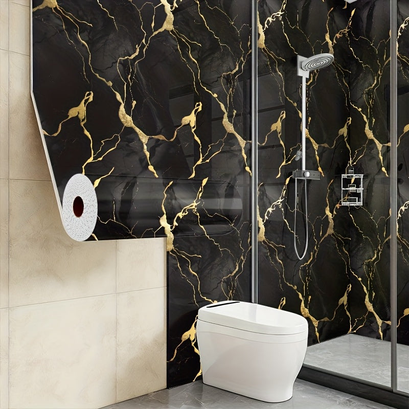 3D Marble Peel & Stick Wallpaper Panels with Thick Foam