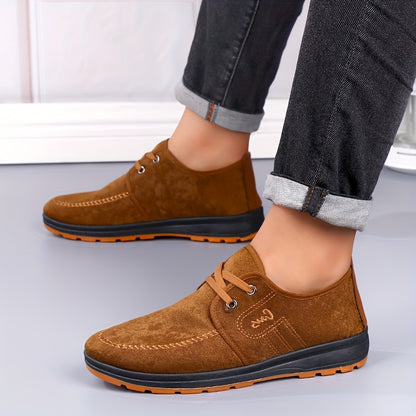 Men'S Comfortable Non-Slip Casual Shoes - Soft-Soled Slip-On Shoes Suitable for Business And Everyday Wear, Indoor Footwear - ayq