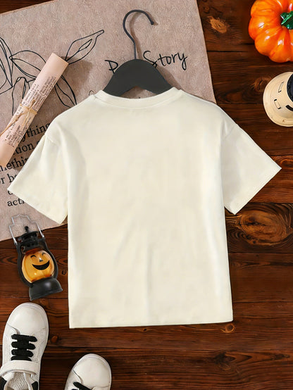 Girls' 10th Birthday Short Sleeve Cotton T-Shirt Casual Style