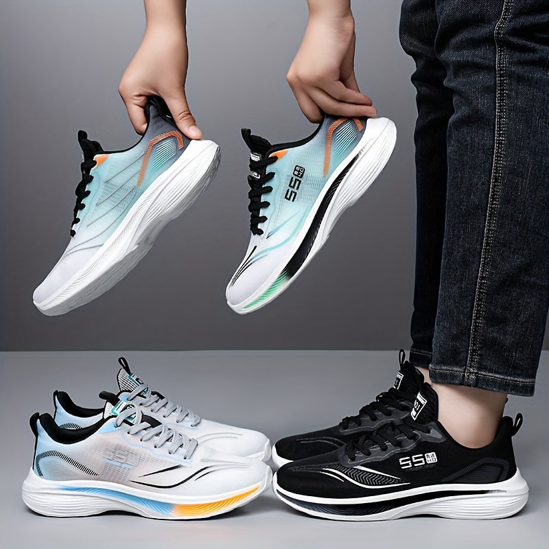 Men's Shoes Spring Summer Mesh Breathable Super Light Casual Sneaker, Men's Soft Sole Anti-skid Shock Absorption Student Running Sneaker-plus Size Tennis Casual Walking Fitness Hiking Shoes-perfect Sneaker for Outdoor Adventu