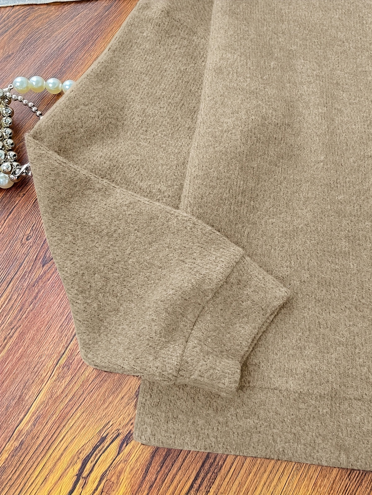 Women's Casual Long Sleeve Crew Neck Sweater for Fall Winter
