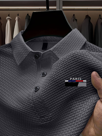 New Arrival of Plus-Size Men'S Polo Shirts, Featuring Short Sleeves And Classic Details Like a Collar And Buttons, Perfect for Casual Everyday Wear - ayq