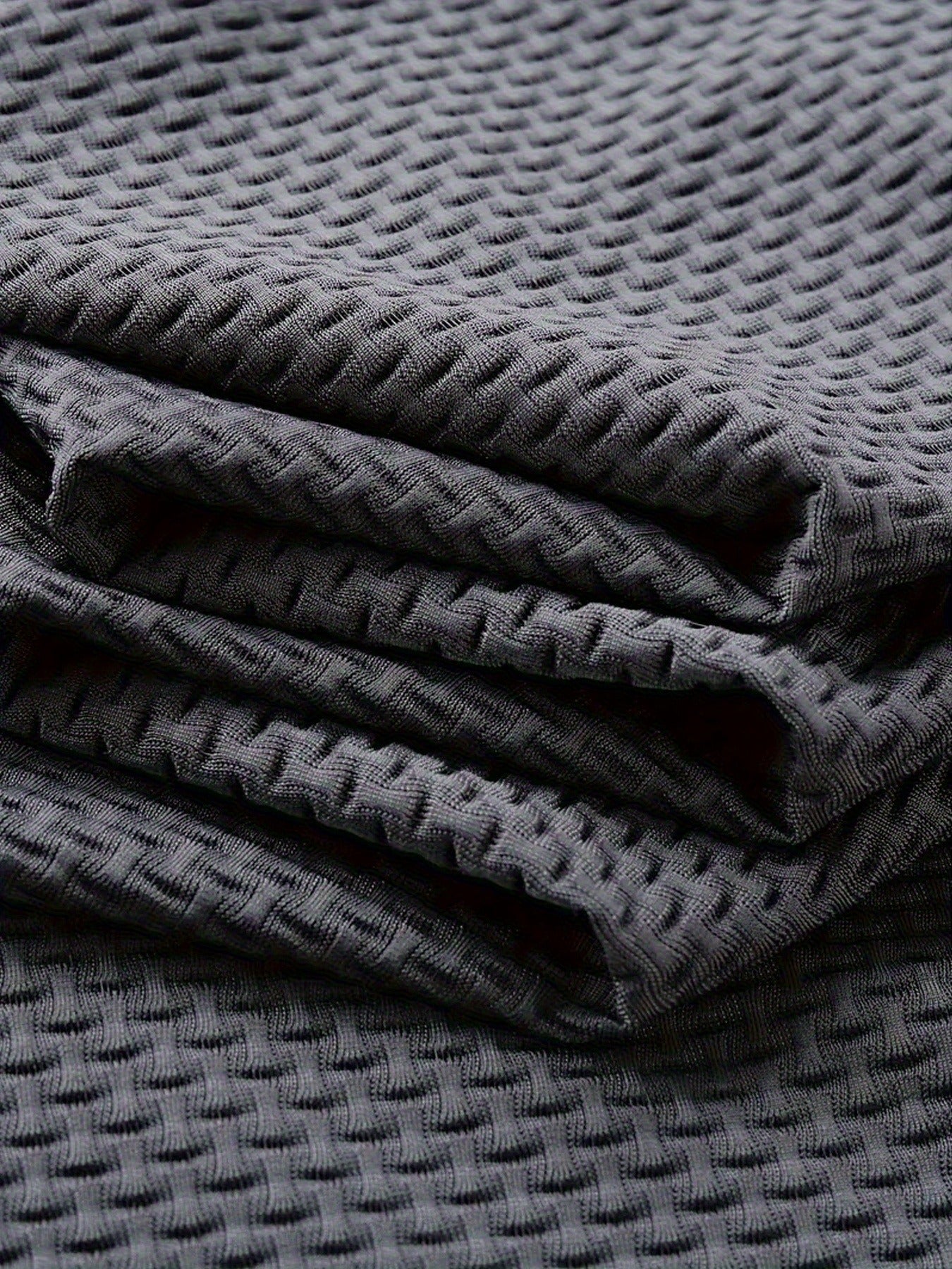 FS1128 Style Men'S Jacquard Polo Shirt with Unique Print Patterns, Casual Short Sleeves, Summer Fashion, Breathable Embossed Top, a Perfect Gift - ayq