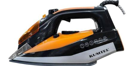 Գոլորշիով արդուկ KUMTEL HMU-02 ORANGE — 2500 Վտ, նարնջագույն