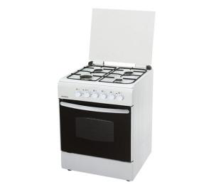 Գազօջախ էլեկտրական ջեռոցով KUMTEL LF60-SF40F WHITE — 60 × 60 սմ, սպիտակ