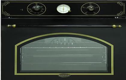 Ներկառուցվող ջեռոց LUXELL B66-SF3 (AT) BLACK RUSTİK — ռետրո, սև