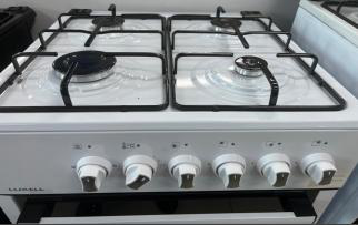 Գազօջախ էլեկտրական ջեռոցով LUXELL LF663S-40F (CK) White — սպիտակ